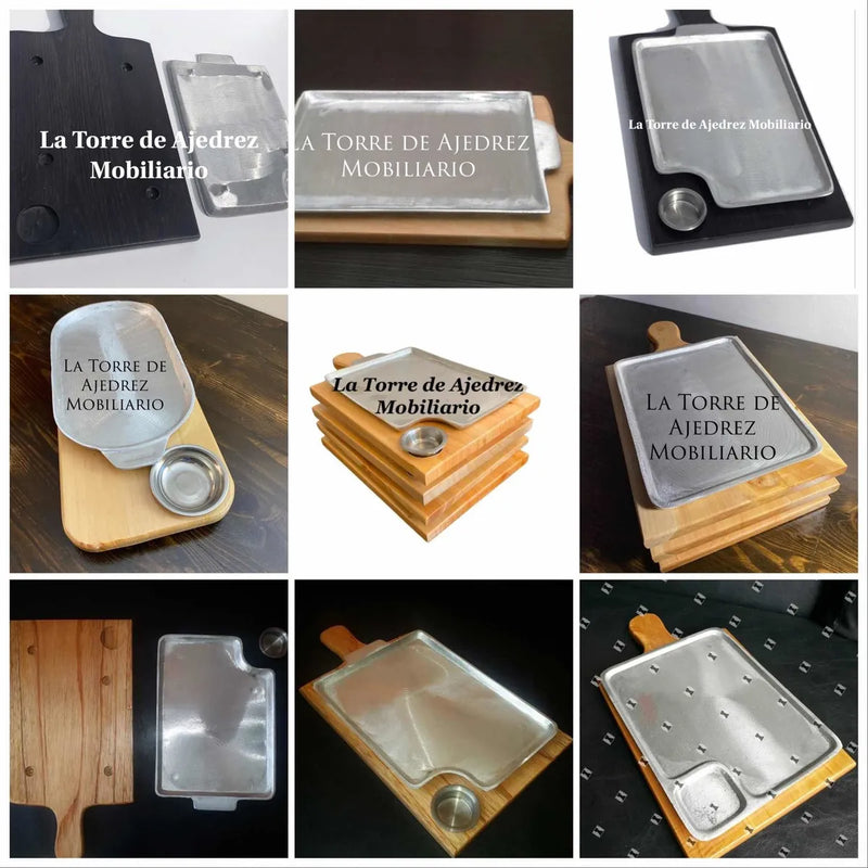 Tabla Para Churrascos,carnes Y Pollo Nuevas Con Parrilla