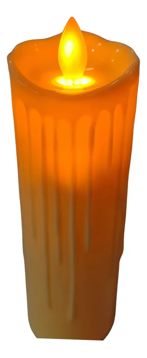 Vela X3und Decoración Navidad Luz Led 7x 5 Cm Velas Syb575