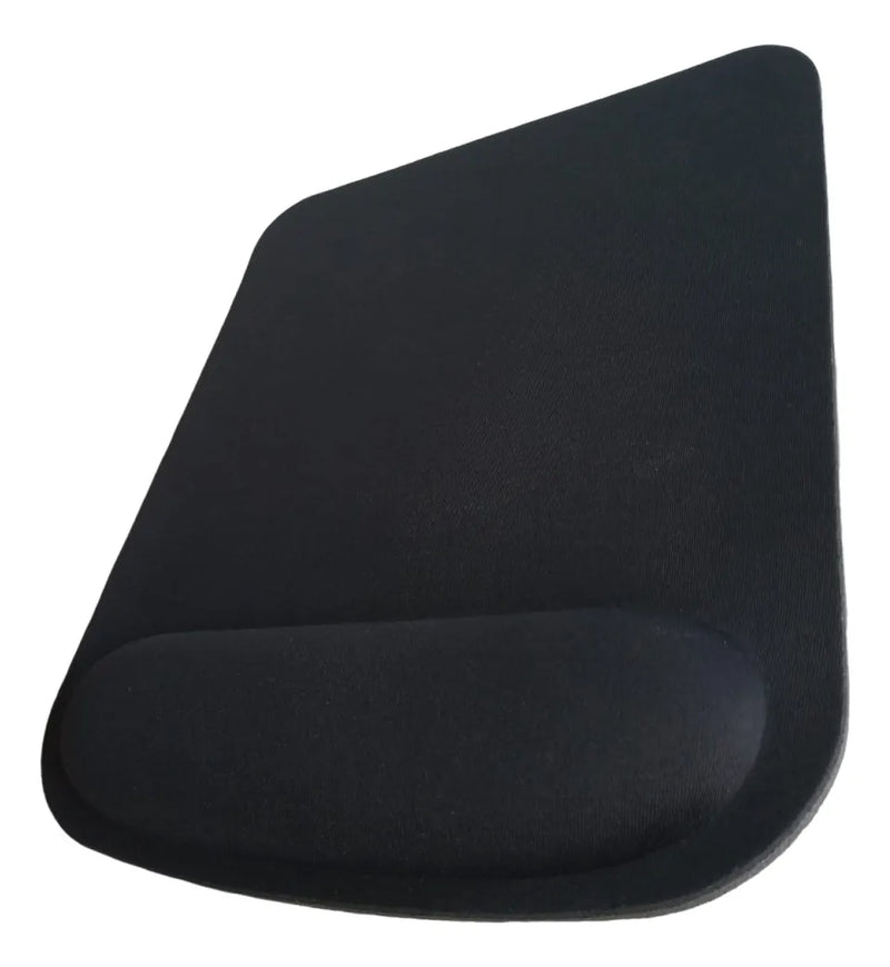 Pad Mouse Negro Cuadrado Acolchado En Espuma Viscoelastica