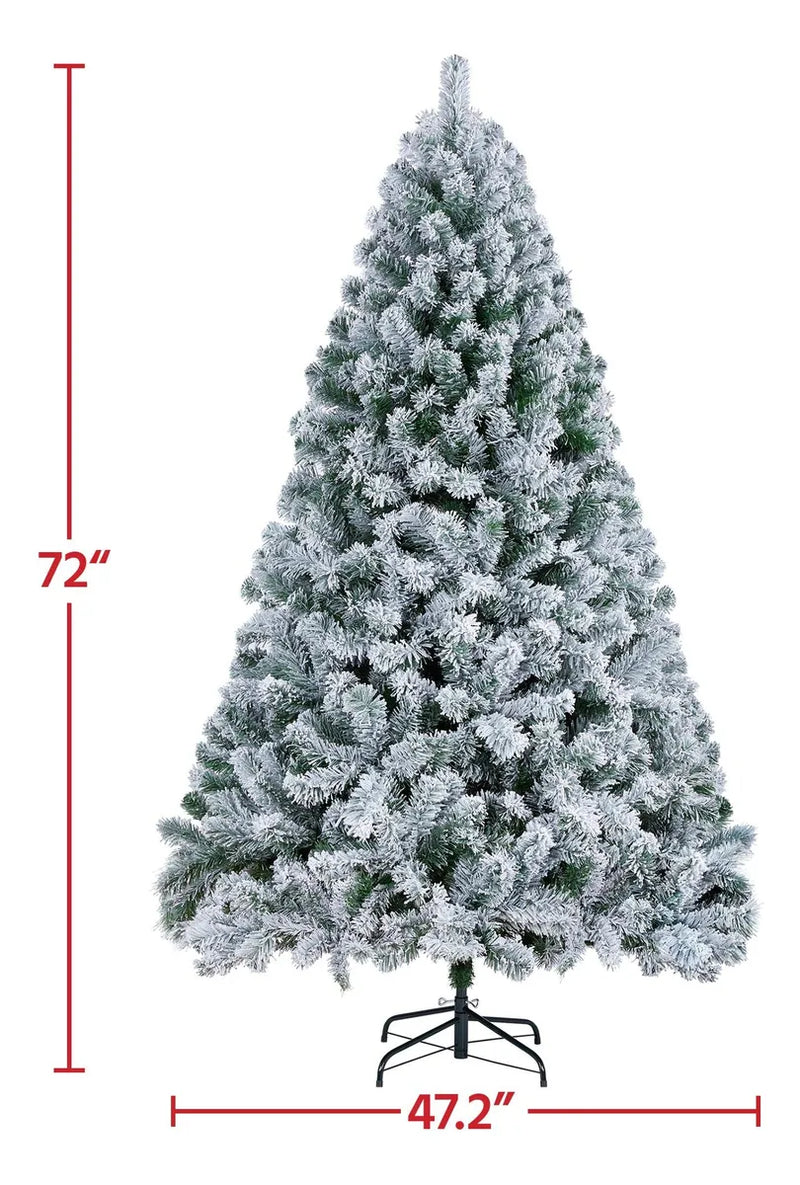 Yaheetech - Arbol De Pino Artificial De Navidad De 6 Pies, F
