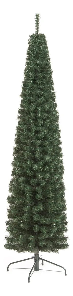 Pino Navideño Vermont 2.00m Para Decoración Muñecos Luces Verde