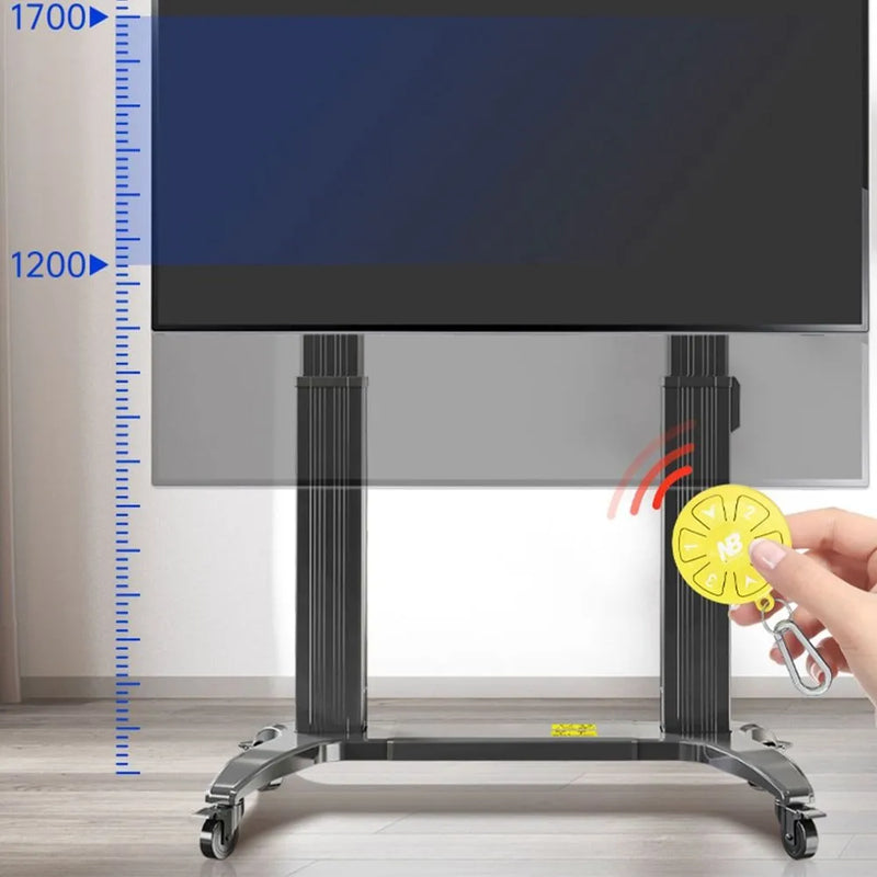 Soporte Tv Movil Motorizado Nb North Bayou Tw 100 60 A 100 Color Blanco
