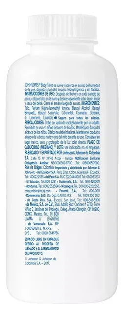 Talco Bebé Johnsons Orig 100gr