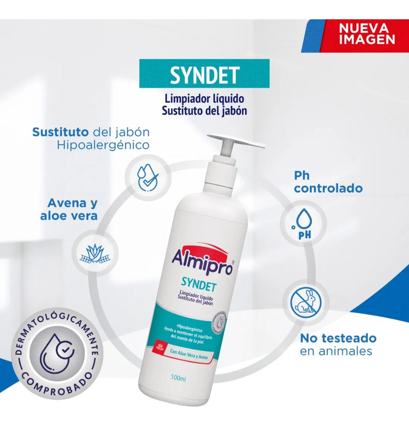 Almipro Syndet Limpiador Liquido Adulto 500 Ml