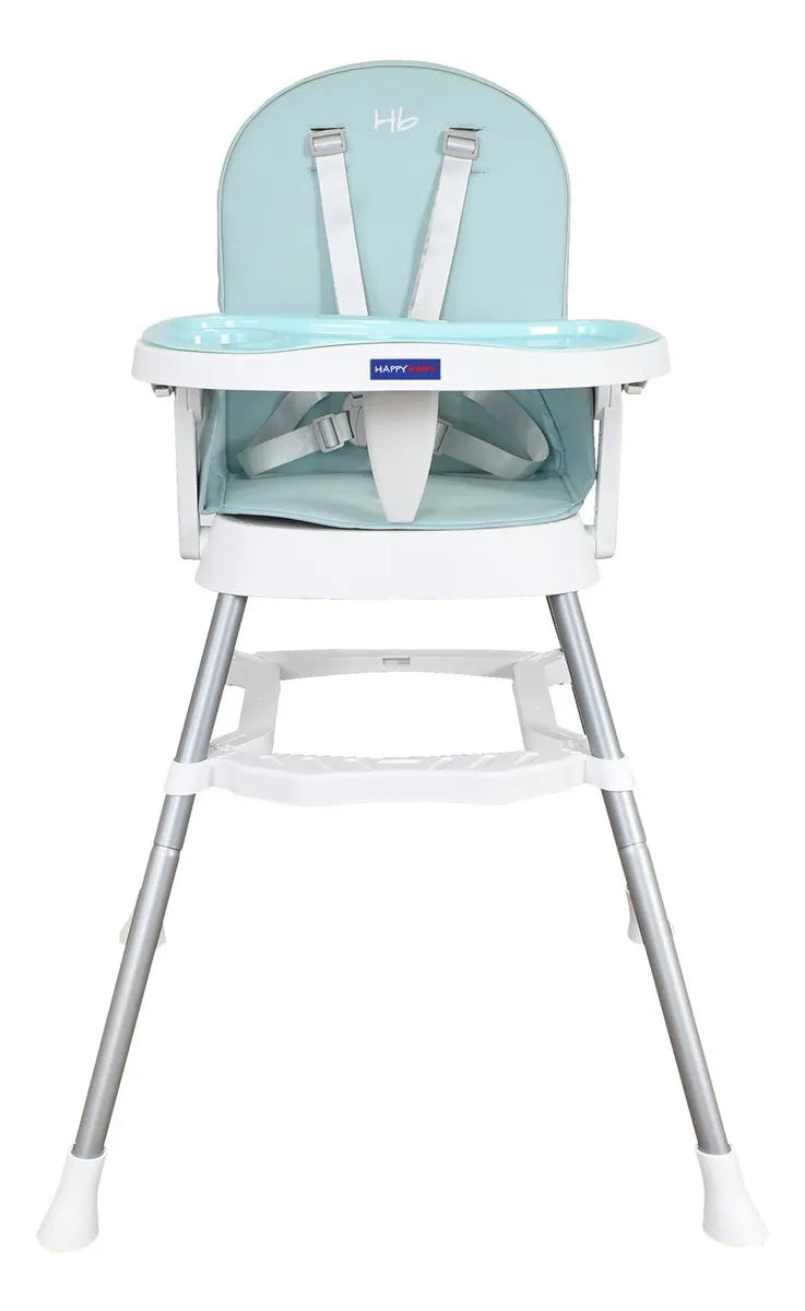 Silla Comedor Bebe 3 En 1 Lyra Happy Baby Color Celeste Celeste
