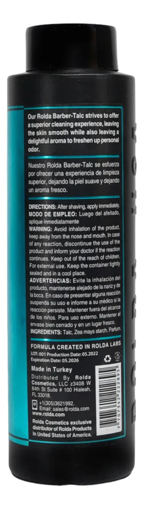 Talco Perfumado , Rolda