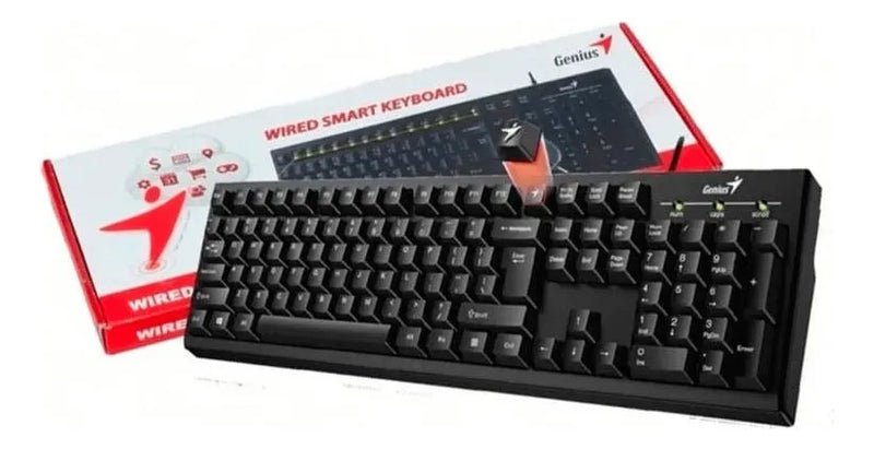 Teclado Genius KB-100 USB Negro