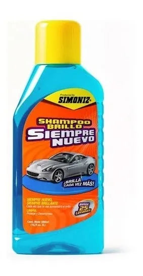 Kit 5 Productos Simoniz Limpieza Brillo Uv Carro Vehículo