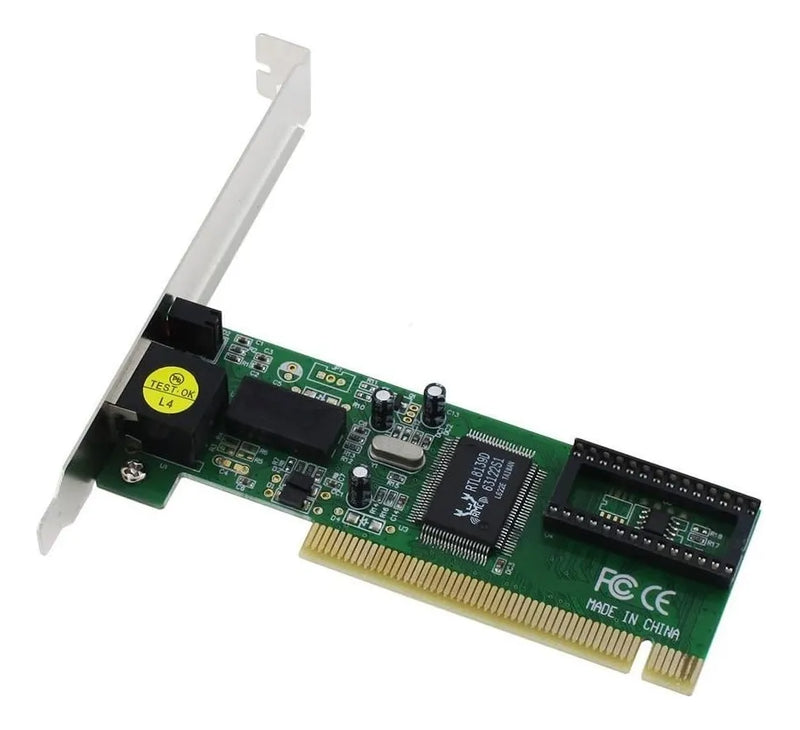 Tarjeta De Red Pci 32 Bits Ethernet Encore 10/100 Realtek