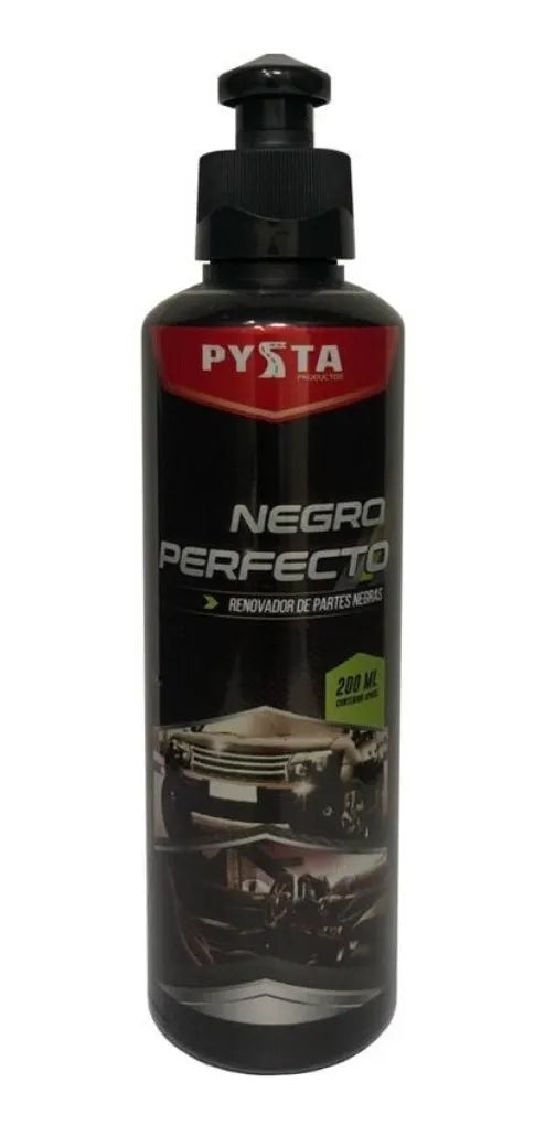 Restaurador De Partes Negras + Cera Superblue Simoniz Negro