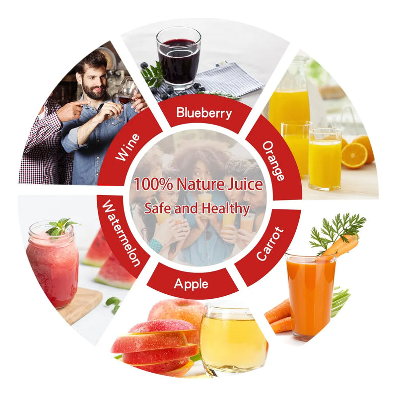 Prensa De Frutas Y Vino De Acero Inoxidable Resistente De 3.
