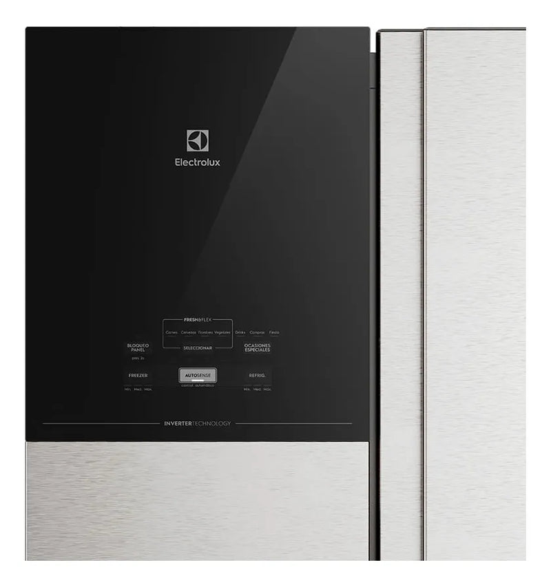 Nevecón Electrolux No Frost Side By Side 619l Inverter Au... Gris