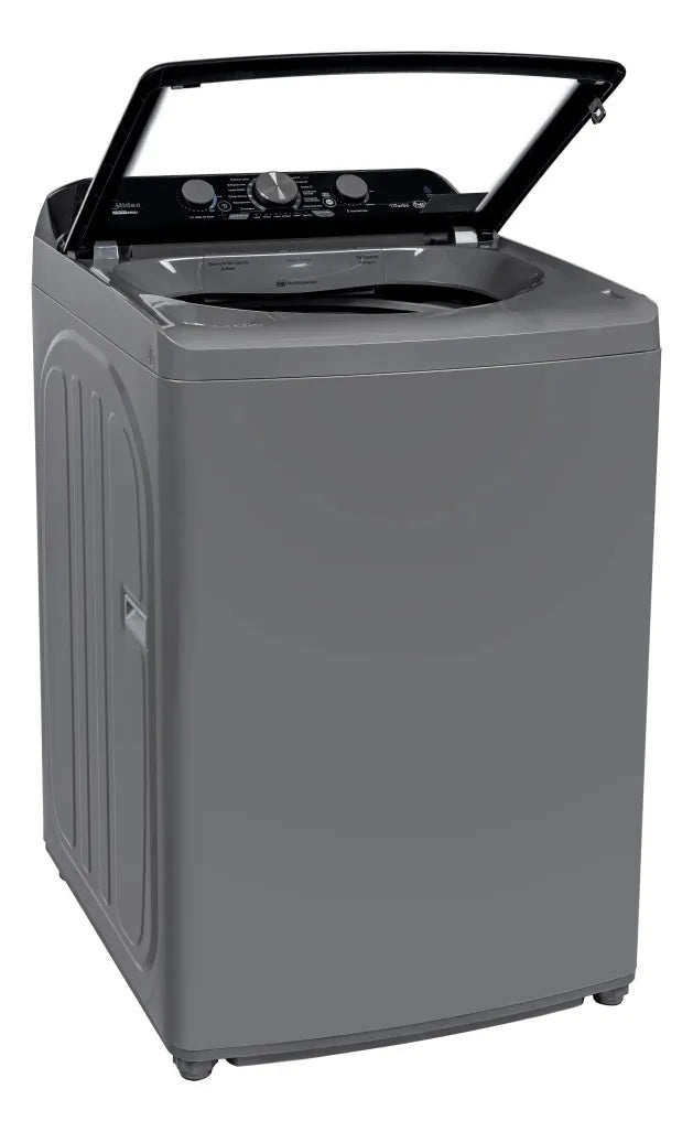 Lavadora Carga Superior 22 Kg 12 Programas Gris Midea