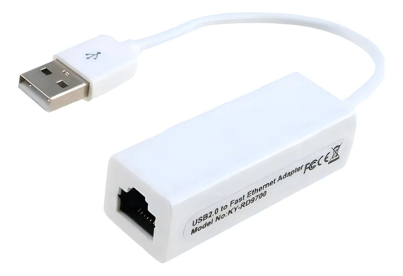 Adaptador Usb Ethernet Red Lan Ethernet Rj45 A Usb 2.0
