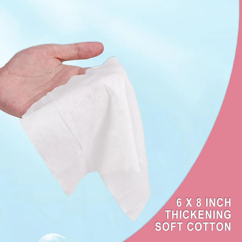 50 Toallitas Humedas Desechables Envueltas Individualmente,