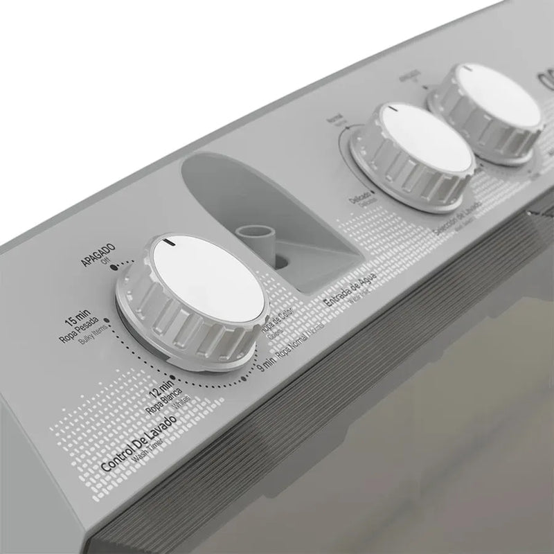 Lavadora Semi-automática Acros Hasta 10kg Blanco