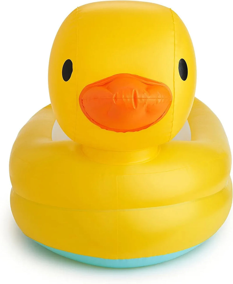 Bañera inflable Munchkin Duck para bebé de más de 6 meses, color amarillo