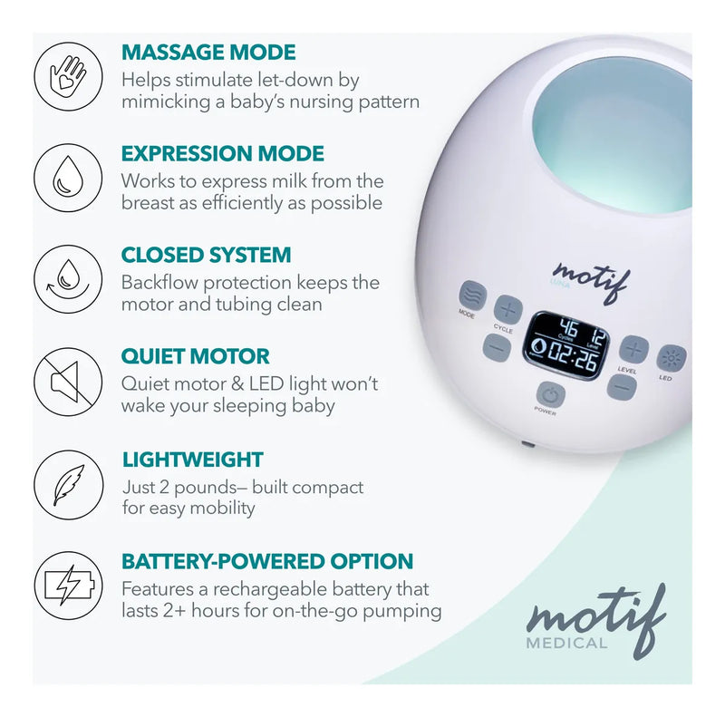 Motif Medical Extractores De Leche Luna