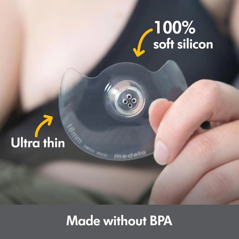Pezonera Medela Lactancia X 2 - Unidad A $42950 Transparente