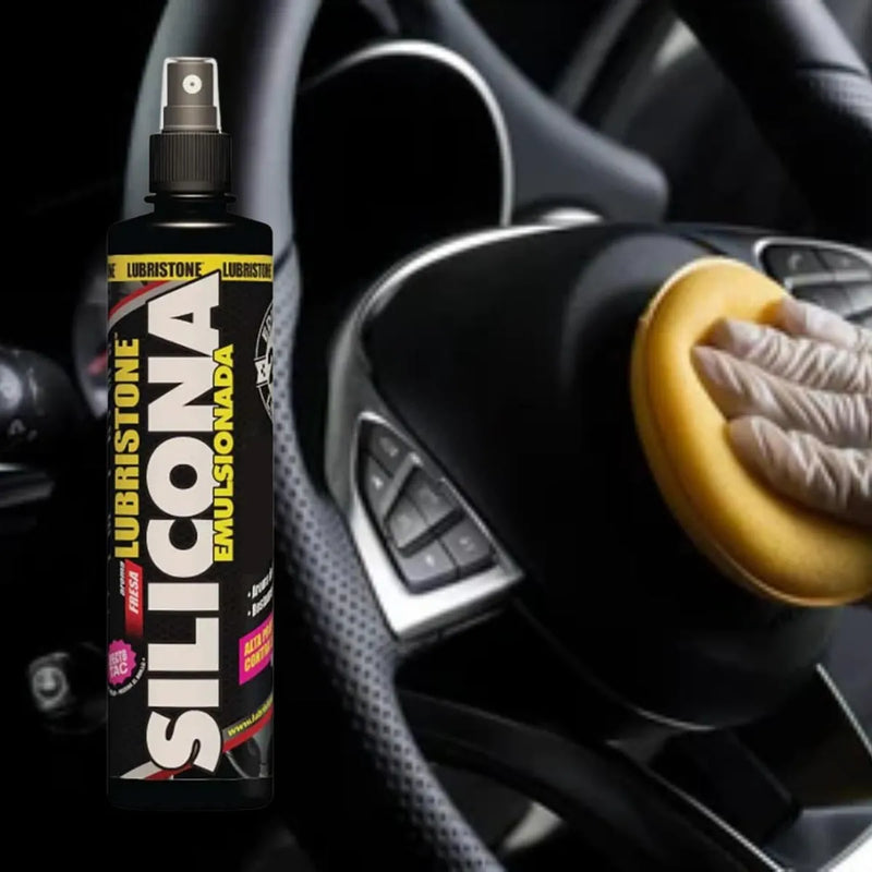 Silicona Brillo Protección Lubristone Aroma Vainilla + Cera Neutro
