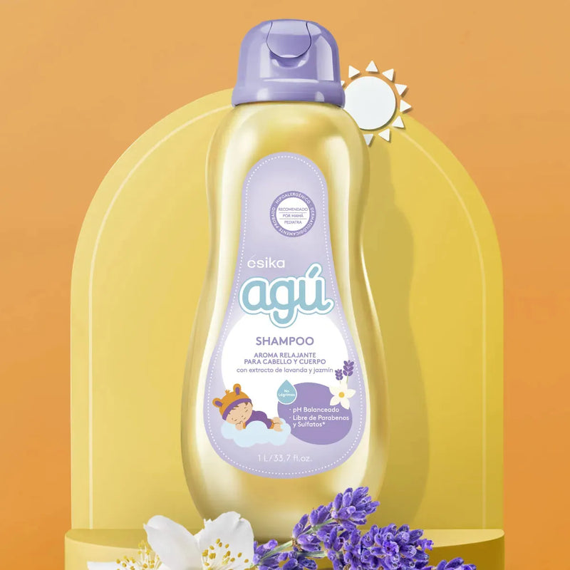 Shampoo Agu Lavanda Y Jazmín Esika