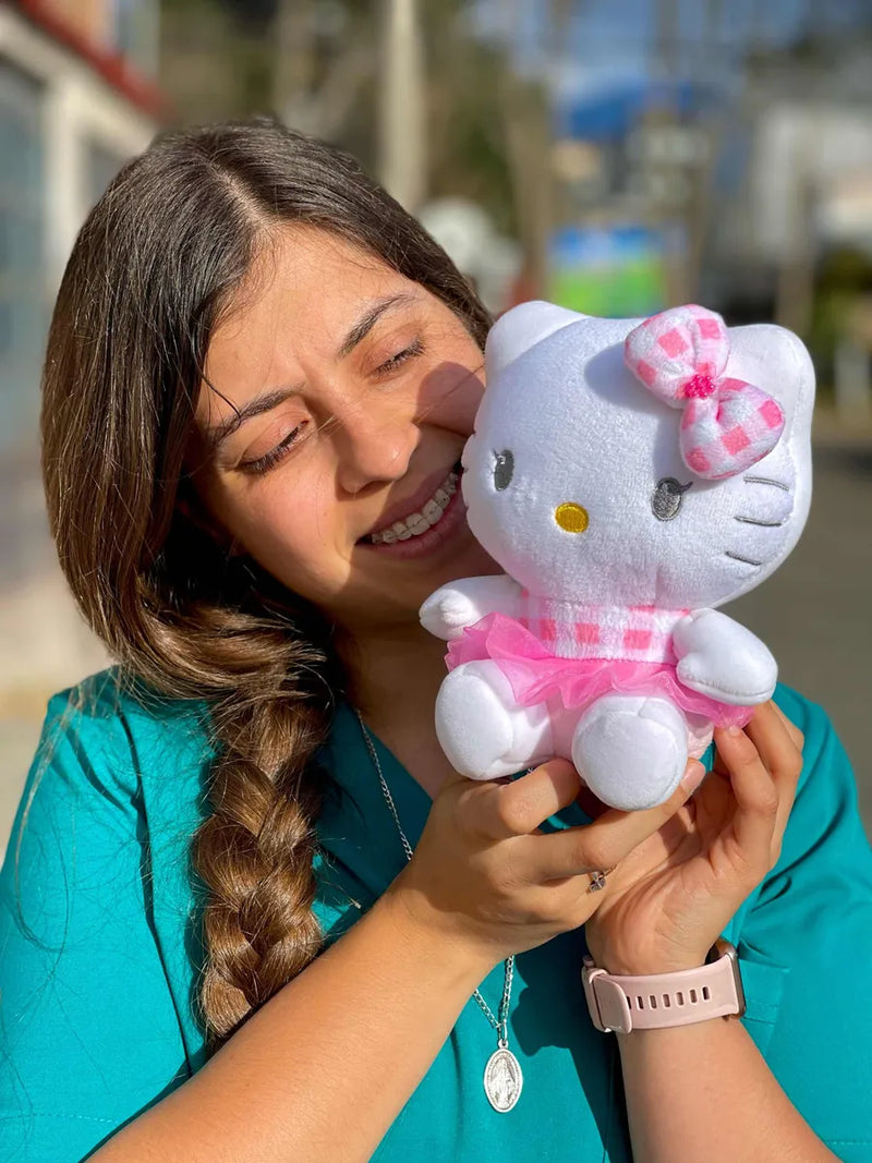 Hello Kitty Peluche 21cm Perfumada Rosa