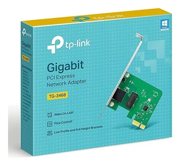 Tarjeta Red Pci Express Tp-link Gigabit Tg-3468 10/100/1000
