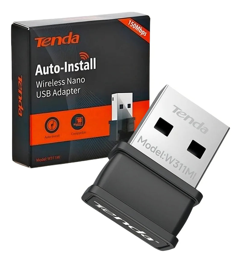 Mini Adaptador Wifi Usb Tenda W311mi 286 Mbps 2.4ghz