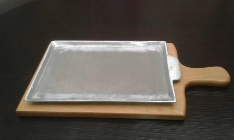 Tablas Churrásqueras Por 4 Unidades, Madera Y Aluminio