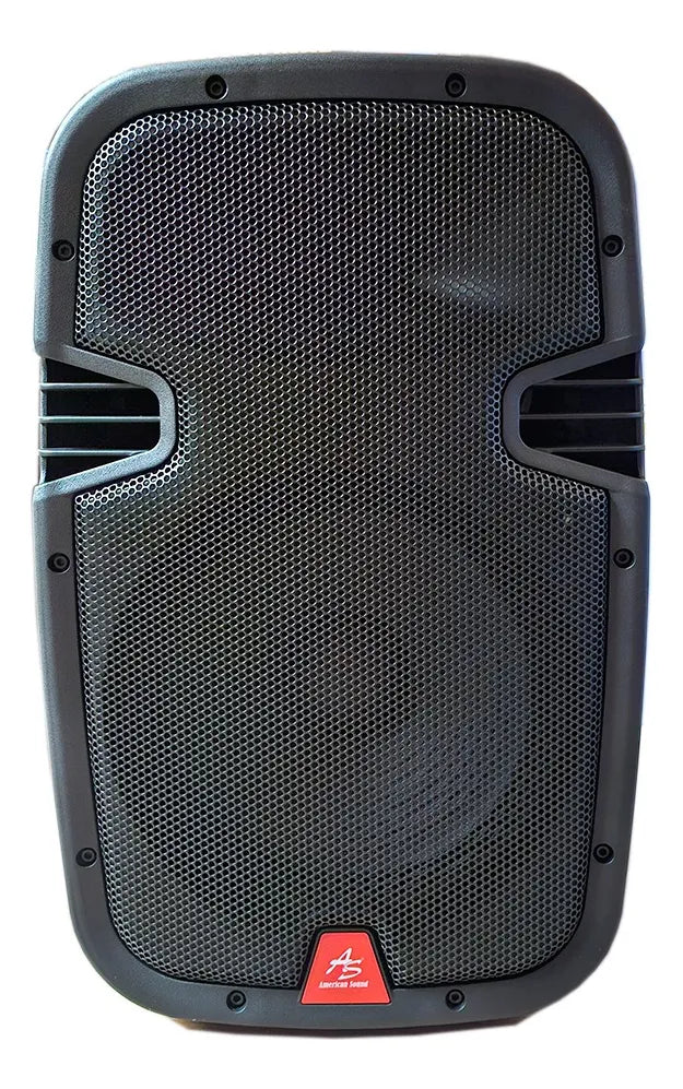 Cabina De Sonido Américan Sound 10 Pulgadas Aspa108x Negro