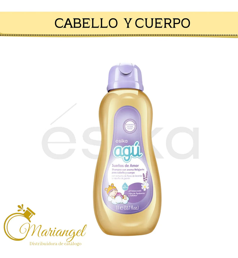 Shampoo Agu Lavanda Y Jazmín Esika