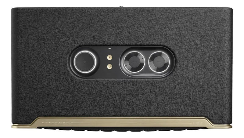 Parlante JBL Authentics 500 JBLAUTH500BLKAM portátil con bluetooth y wifi negra