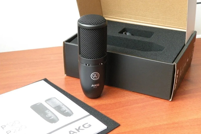 Micrófono AKG P120 condensador cardioide negro