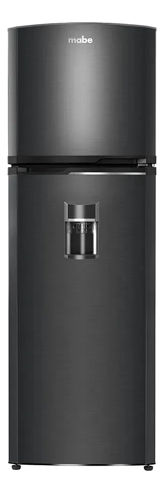 Nevera No Frost 267 Litros Brutos Mabe Rma267pycc Con Dispensador Color Negro Black Steel