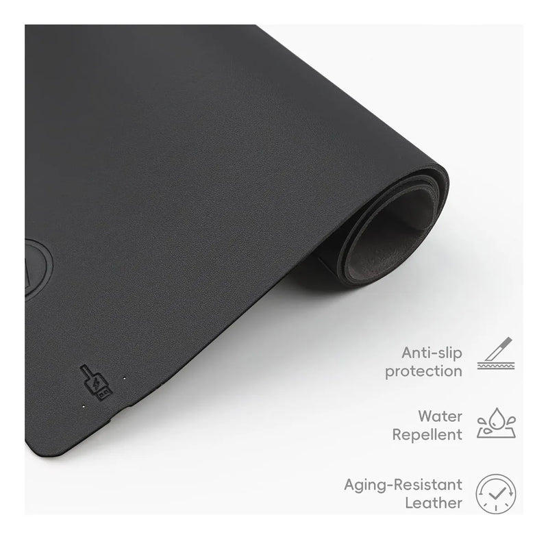 Mouse Pad Ultra Silencioso Con Carga Inalámbrica