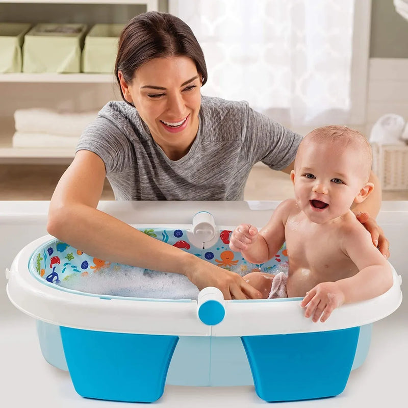 Tina Bañera Summer Infant Plegable Unisex Celeste