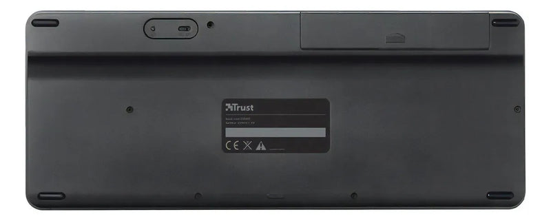 Teclado Trust Sento Para Smart Tv Samsung Color Del Teclado Negro