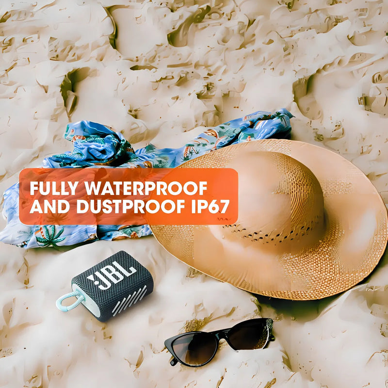 Parlante Jbl Bluetooth Go 3 Acuático Ipx7 Squad
