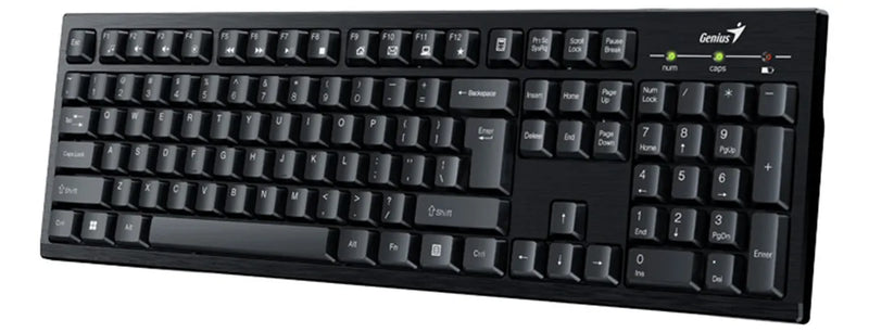 Kit Teclado Y Mouse Inalámbrico Usb 2.4ghz Genius Km-8101 Sp Color del mouse Negro Color del teclado Negro