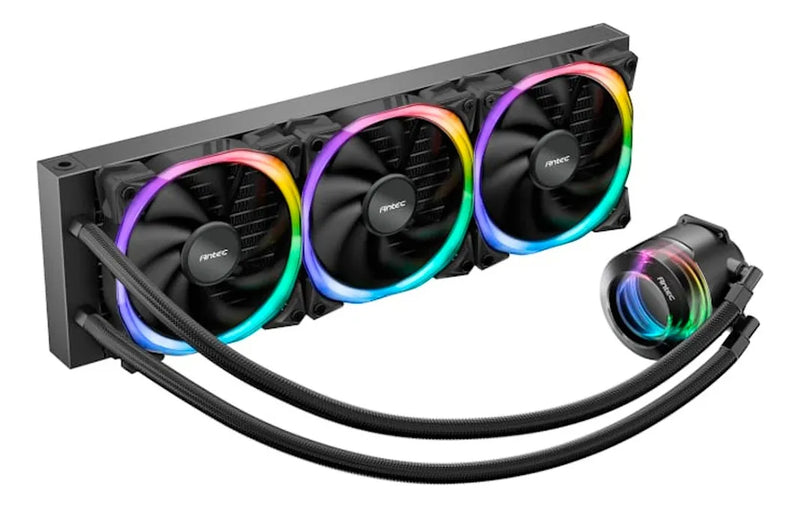 Enfriador de agua Aio Antec Vortex 360 Preto Argb 360mm