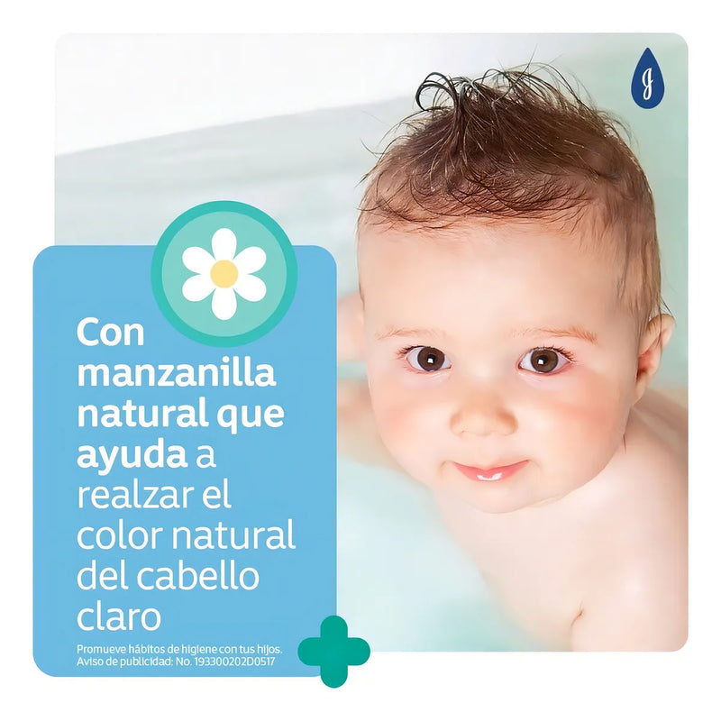 Shampoo Manzanilla 400ml Johnson & Johnson