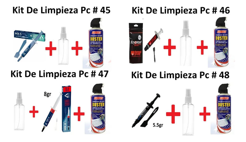 Pasta Termica Arctic Mx-4 2g 2019 Sellada + Alcoh Isop 120ml