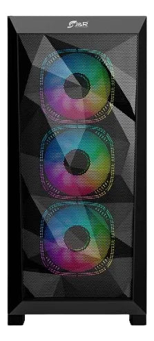 Combo De Chasis Gamer De 1 Cooler+ Fuente De 780wde Blanco