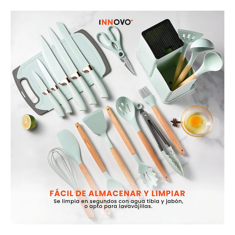 Freidora De Aire Nobelsound Air Fryer Doble Bandeja Con Accesorios Y Moldes 9 Litros