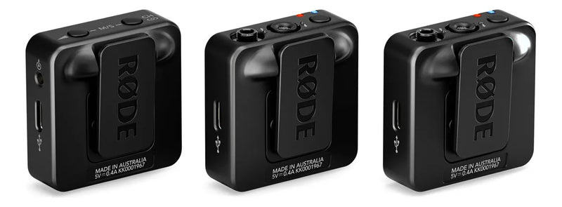 Sistema Inalambrico Rode Wireless Go 3 Color Negro