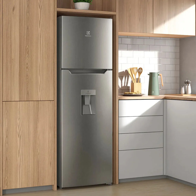 Nevera Electrolux congelador superior no frost 245L inverter gris ERT28F3C4BS