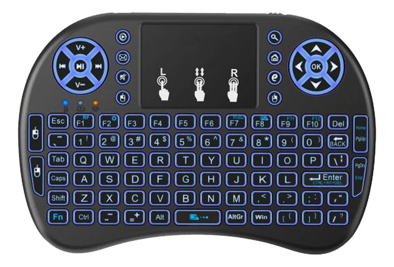 Mini Teclado Inalámbrico Smart, Retroiluminado, Recargable