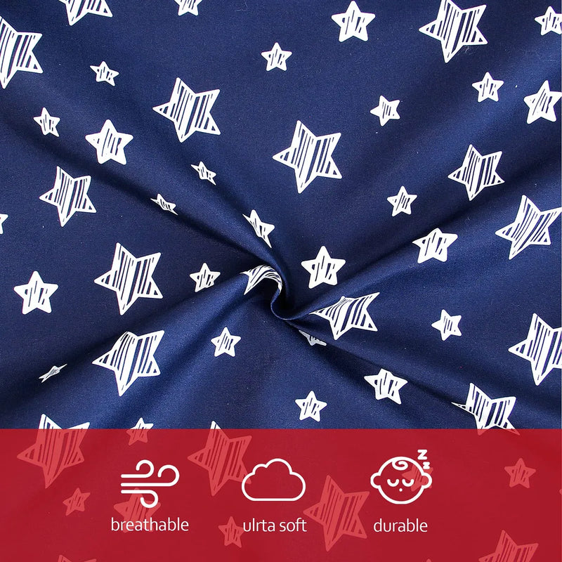 Funda De Almohada De Lactancia Azul Marino Para Bebs Nios, S
