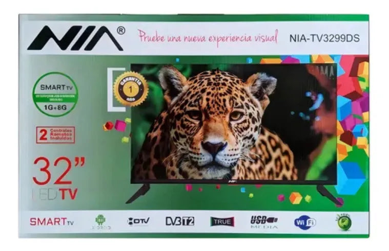 Tv Smart Nia De 32 Pulgadas Con Tdt Y Control De Voz