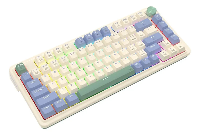 Teclado gamer Redragon ESPAÑOL español latinoamérica color pastel